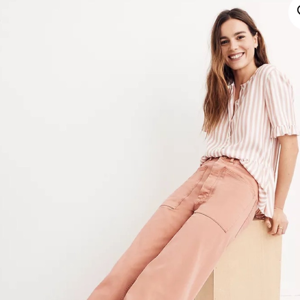 NWT Madewell x As Ever™ Brancusi Pants